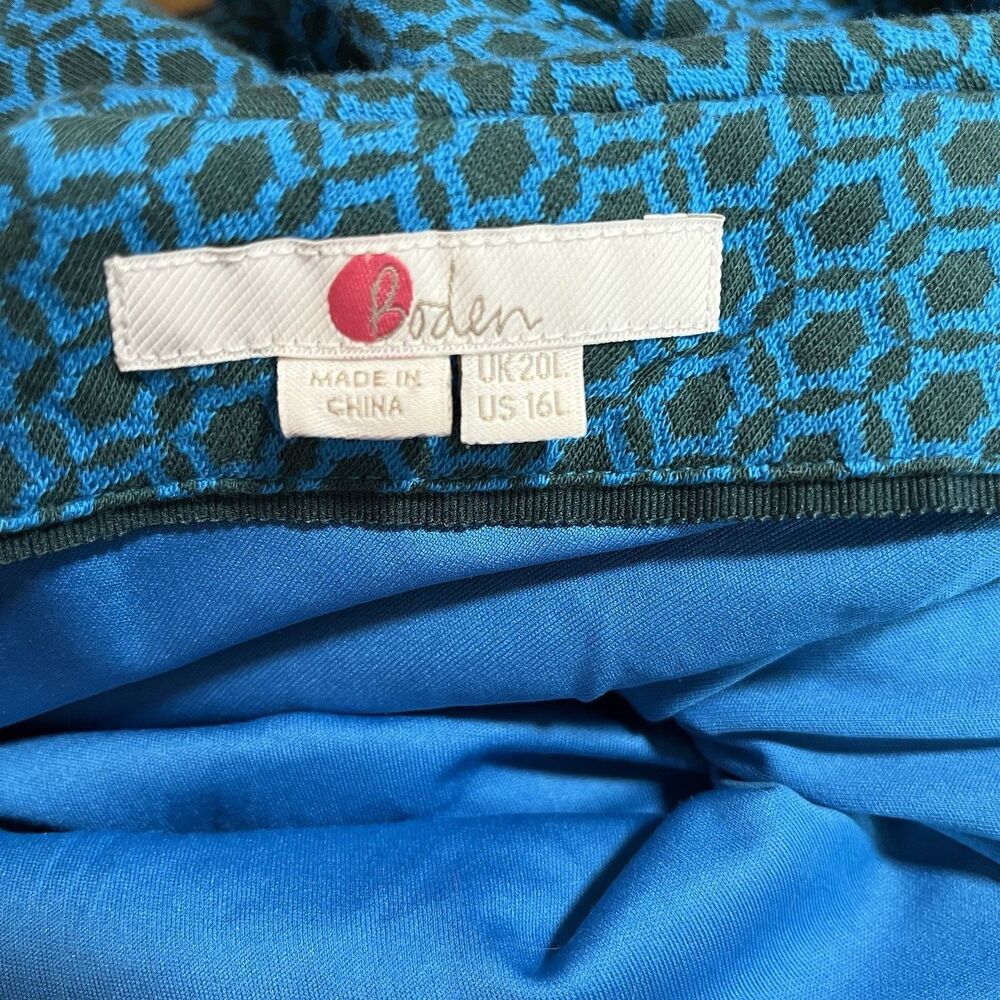 Boden Bessie Jacquard Dress Women’s 16 L - Picture 4 of 4